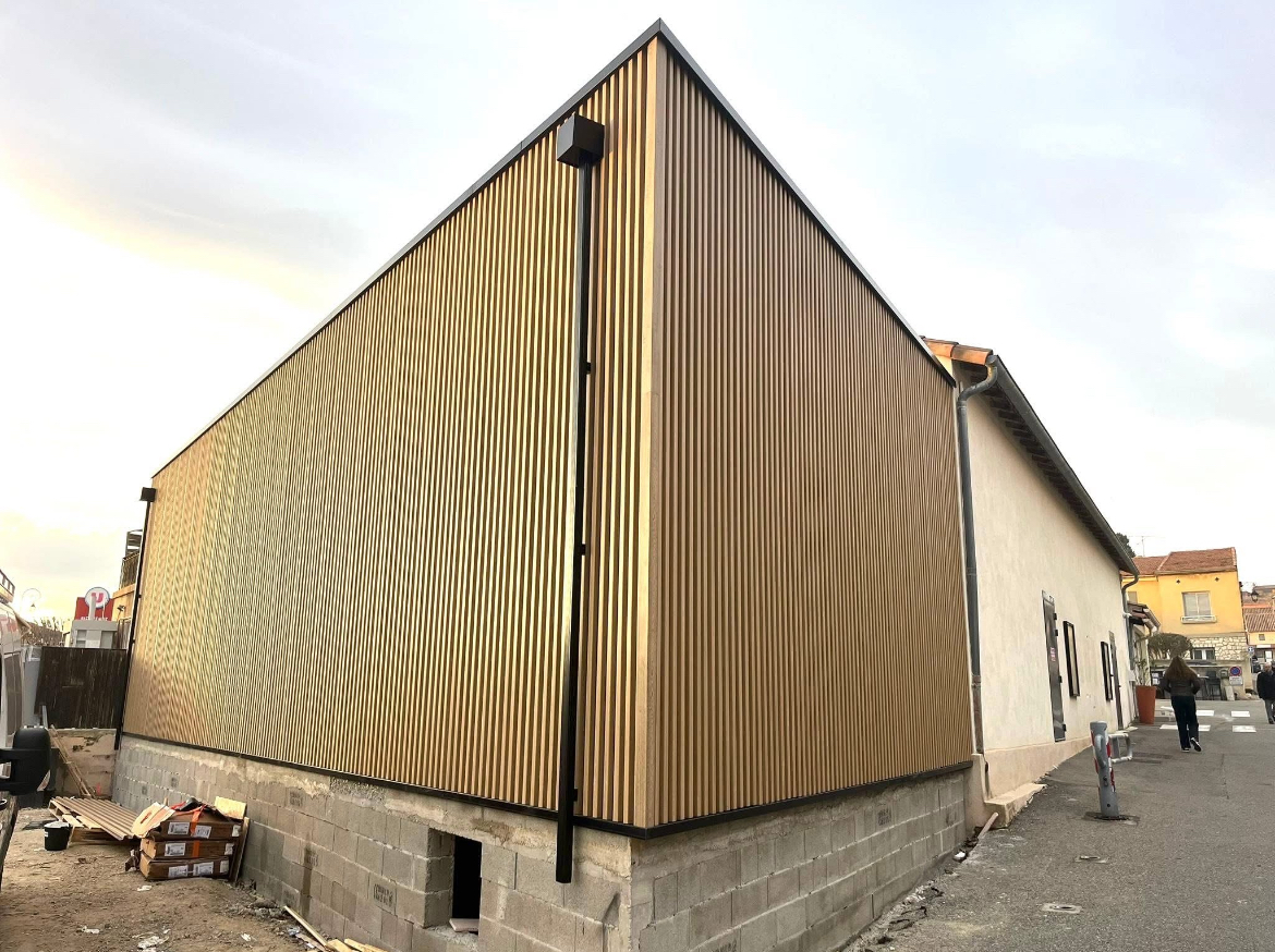 Extension de supermarché