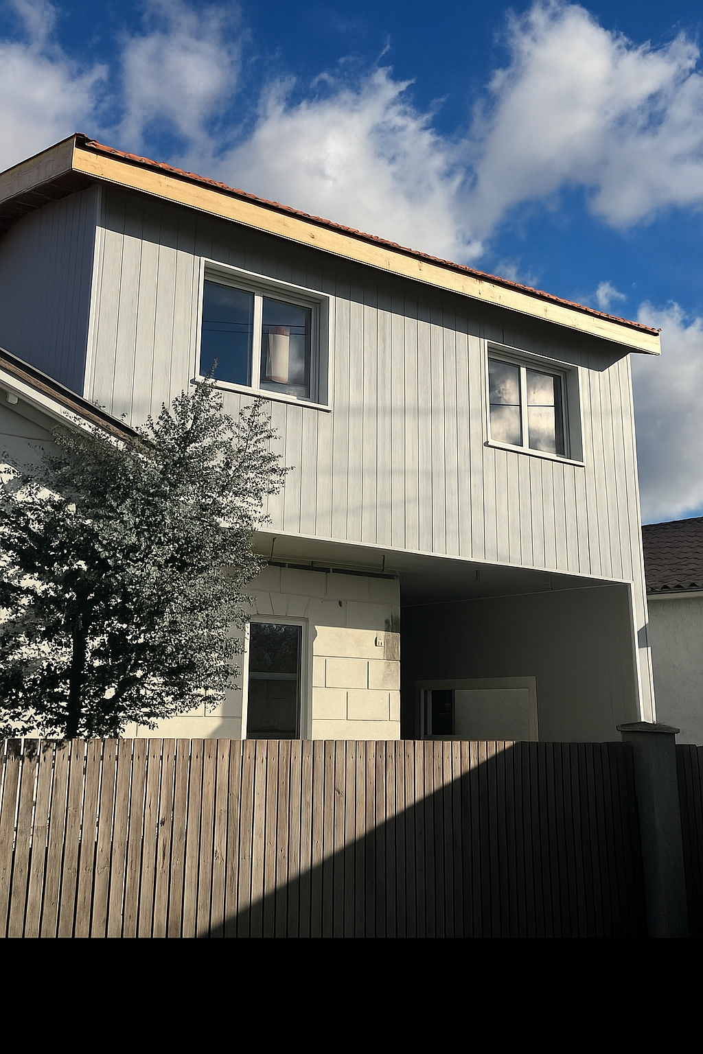 Surélévation maison